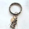 Love Hair Ball Key Knife Bracelet Self-defense Suit