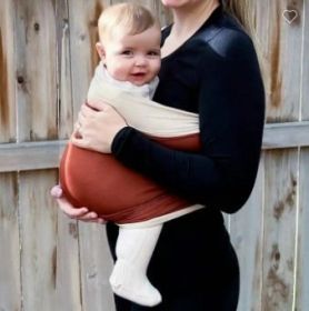 Baby Carrier Mama Bonding Comforte Unisex Multi Purpose Baby Carrier Easy To Wear Infant Sling Wrap (Option: Caramel-Free Size)