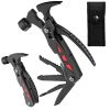 muMulti-function Hammer Camping Gear Multitool Portable Outdoor Survival Gear Emergency Life-saving Hammer Escape Tool